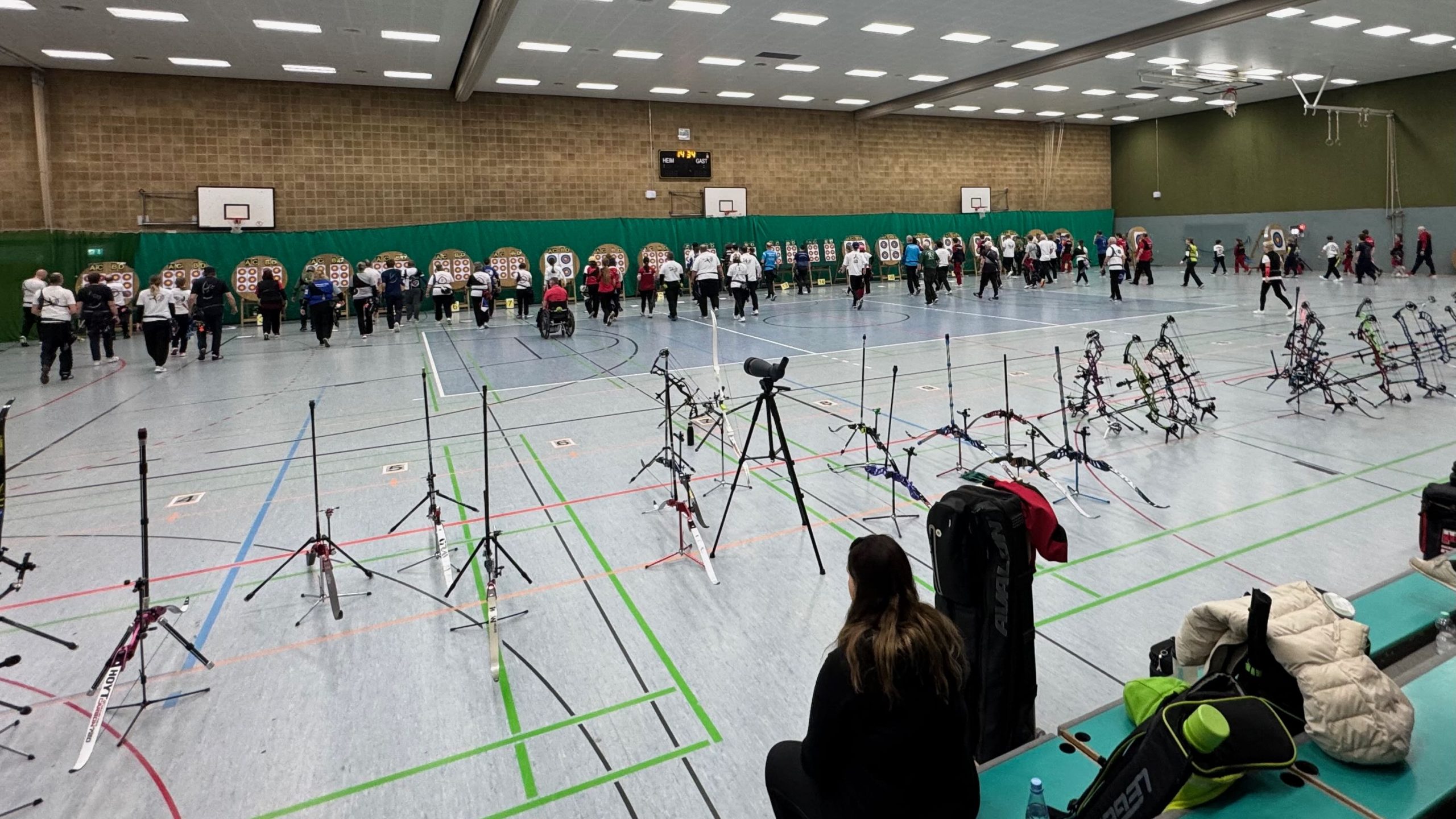 BogenSport Bietigheim beim 12. Stockumer Hallenchampionat